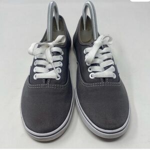 Vans Gray Canvas Women's Sneakers 7.5 size